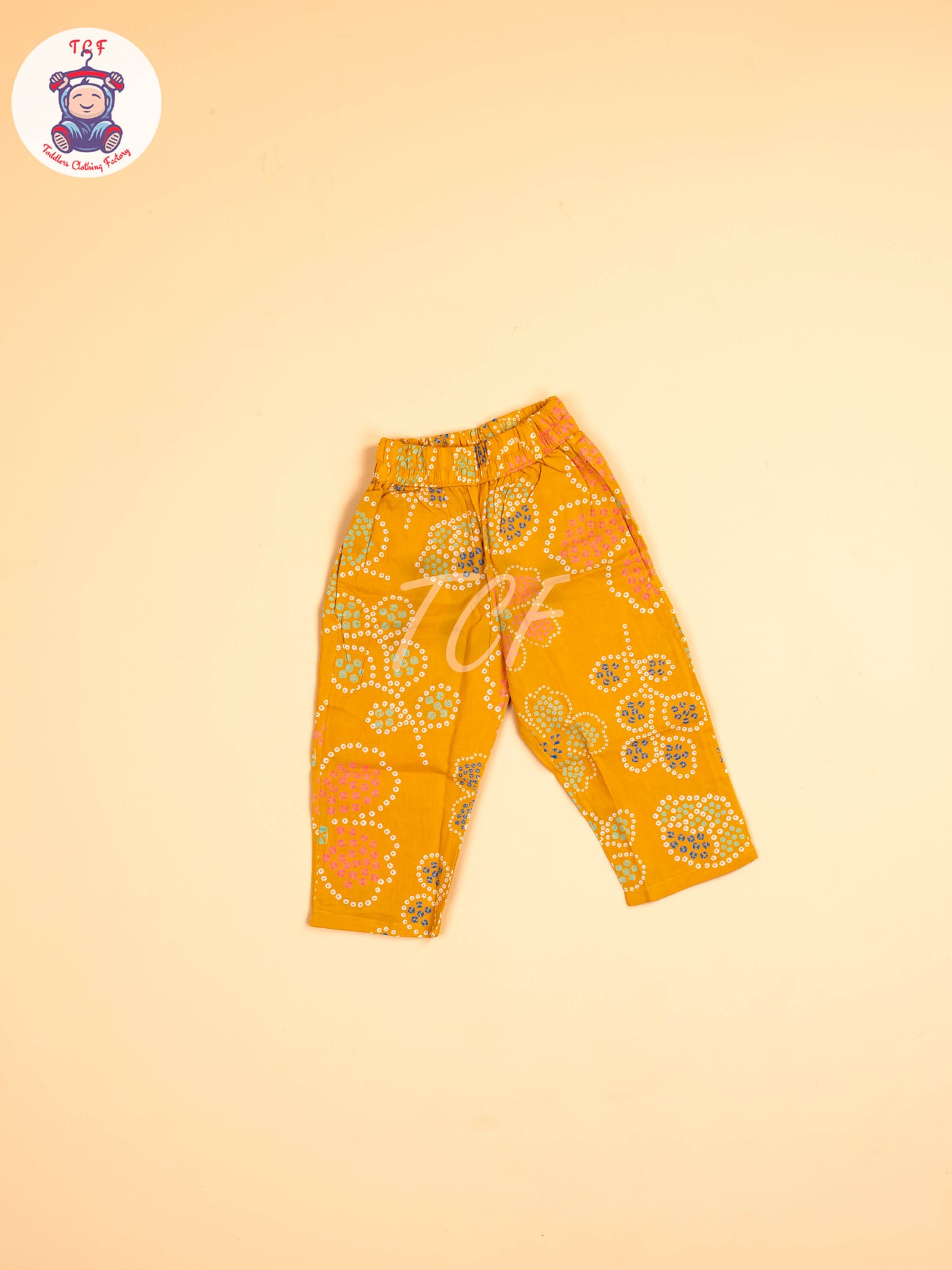 Yellow - Girls Floral printed Co-ords Sets