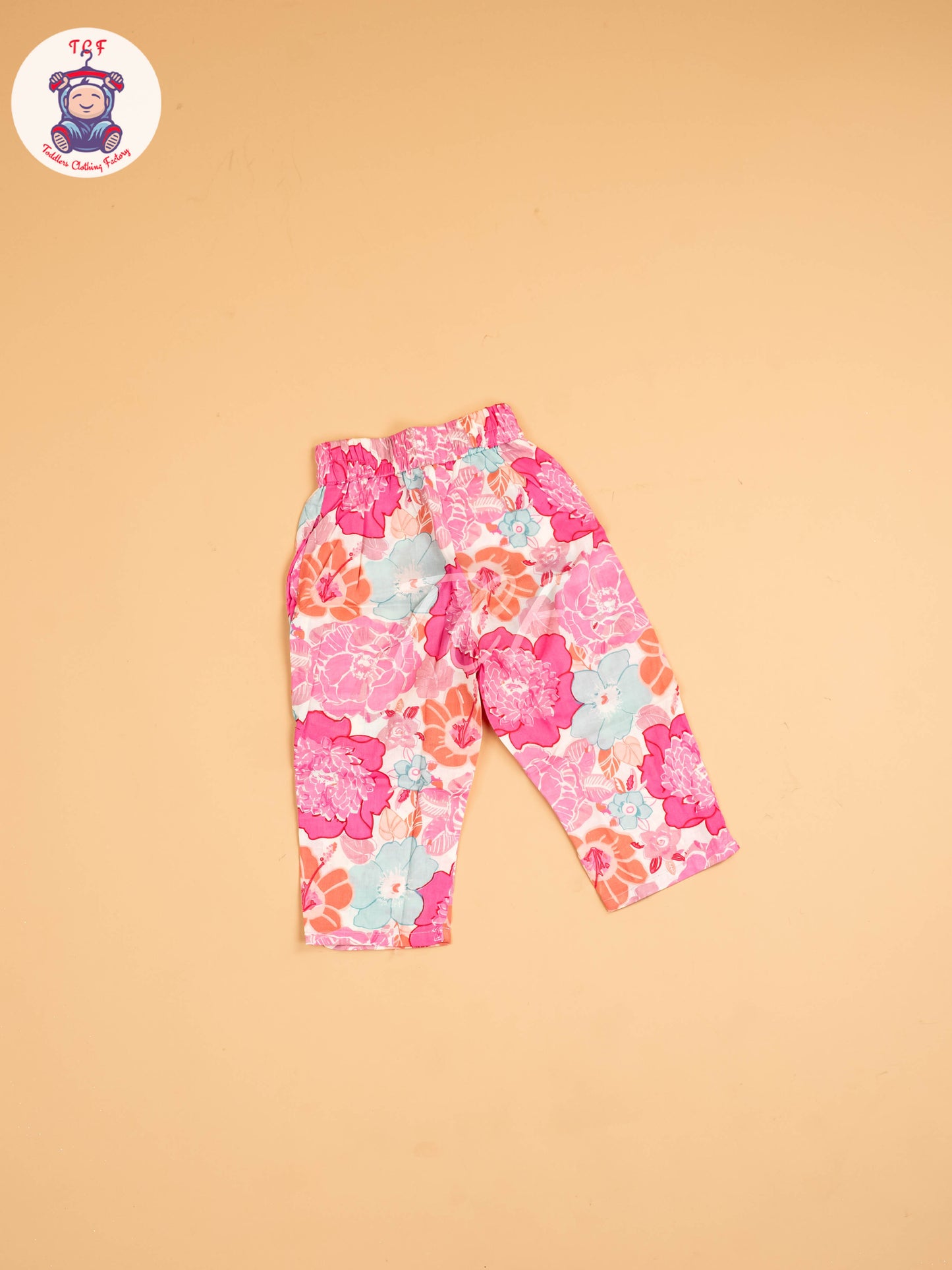 Pink - Girls Floral printed Co-ords Sets