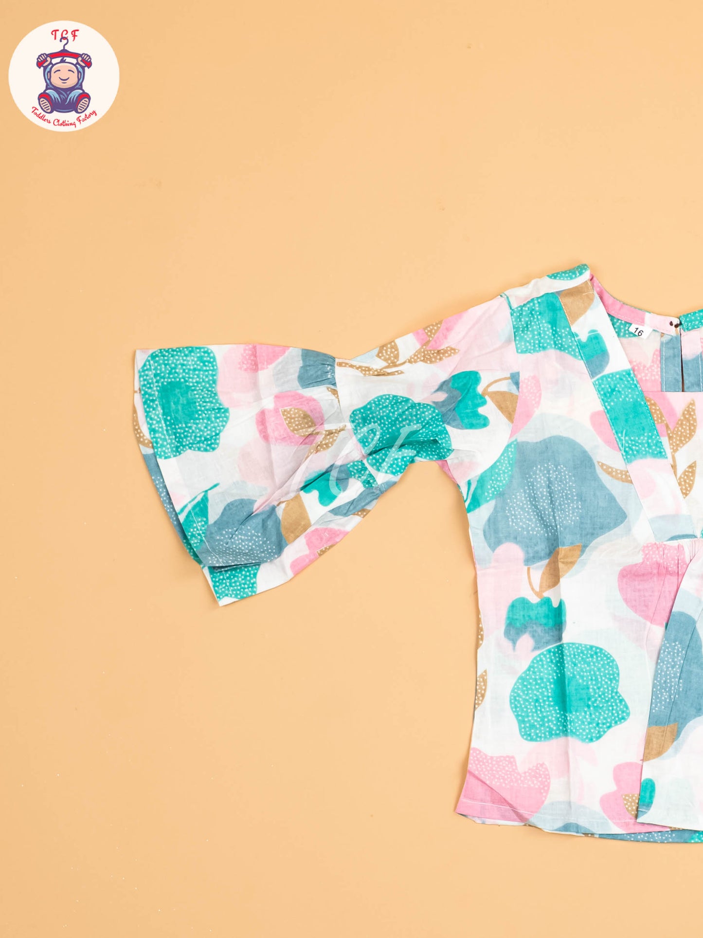 White - Girls Floral printed Co-ords Sets