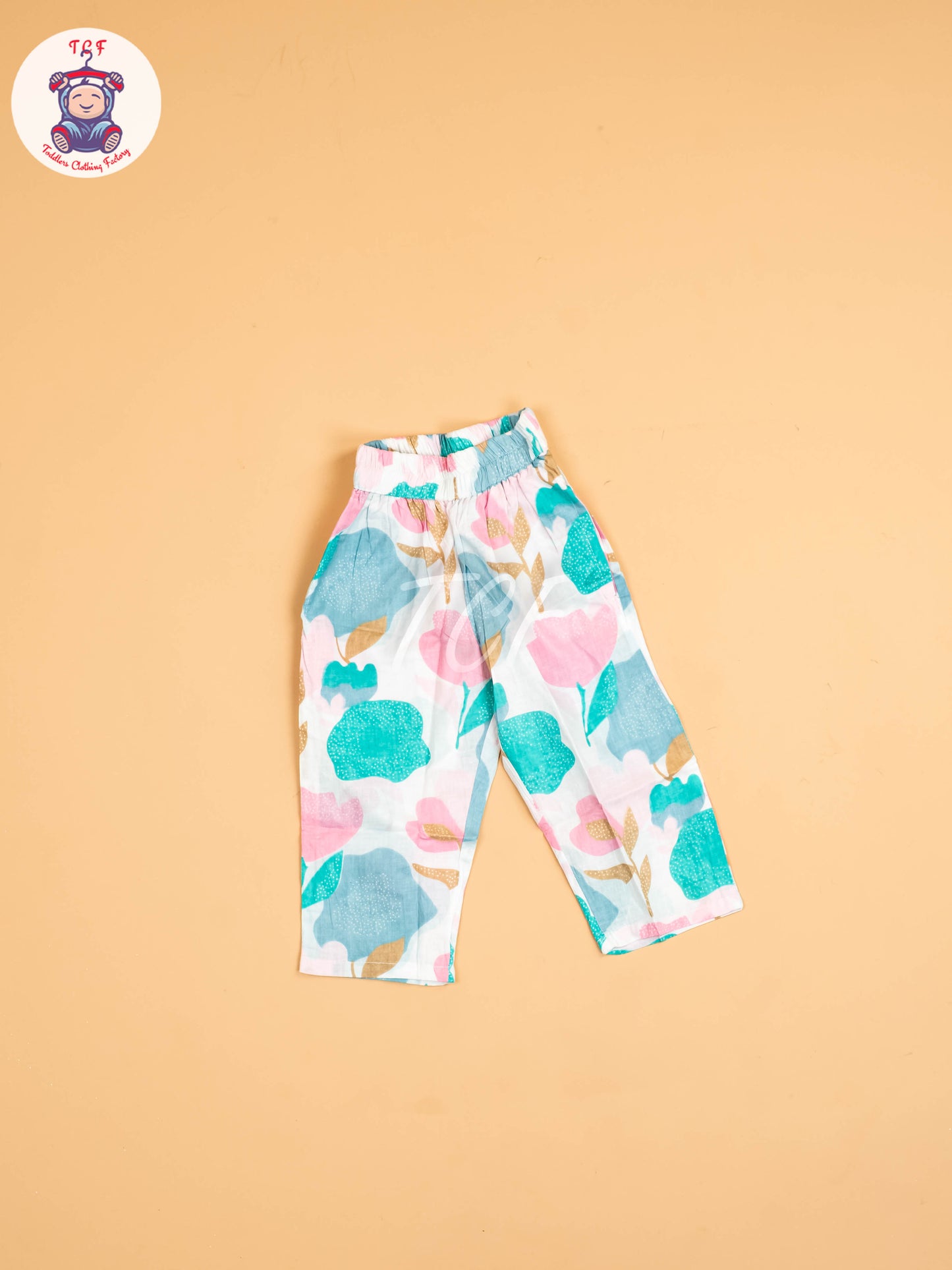 White - Girls Floral printed Co-ords Sets
