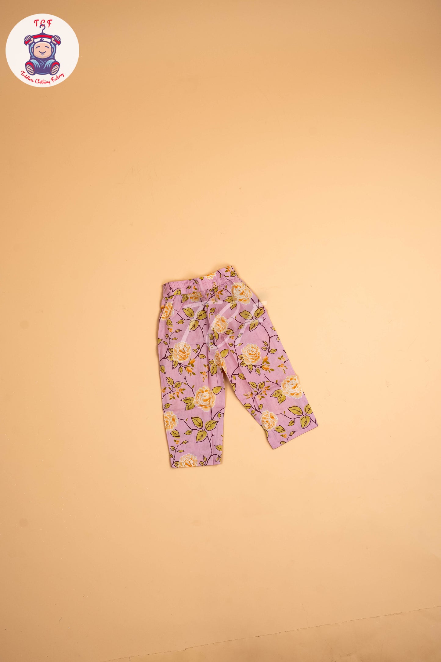 Lite Pink - Girls Floral printed Co-ords Sets