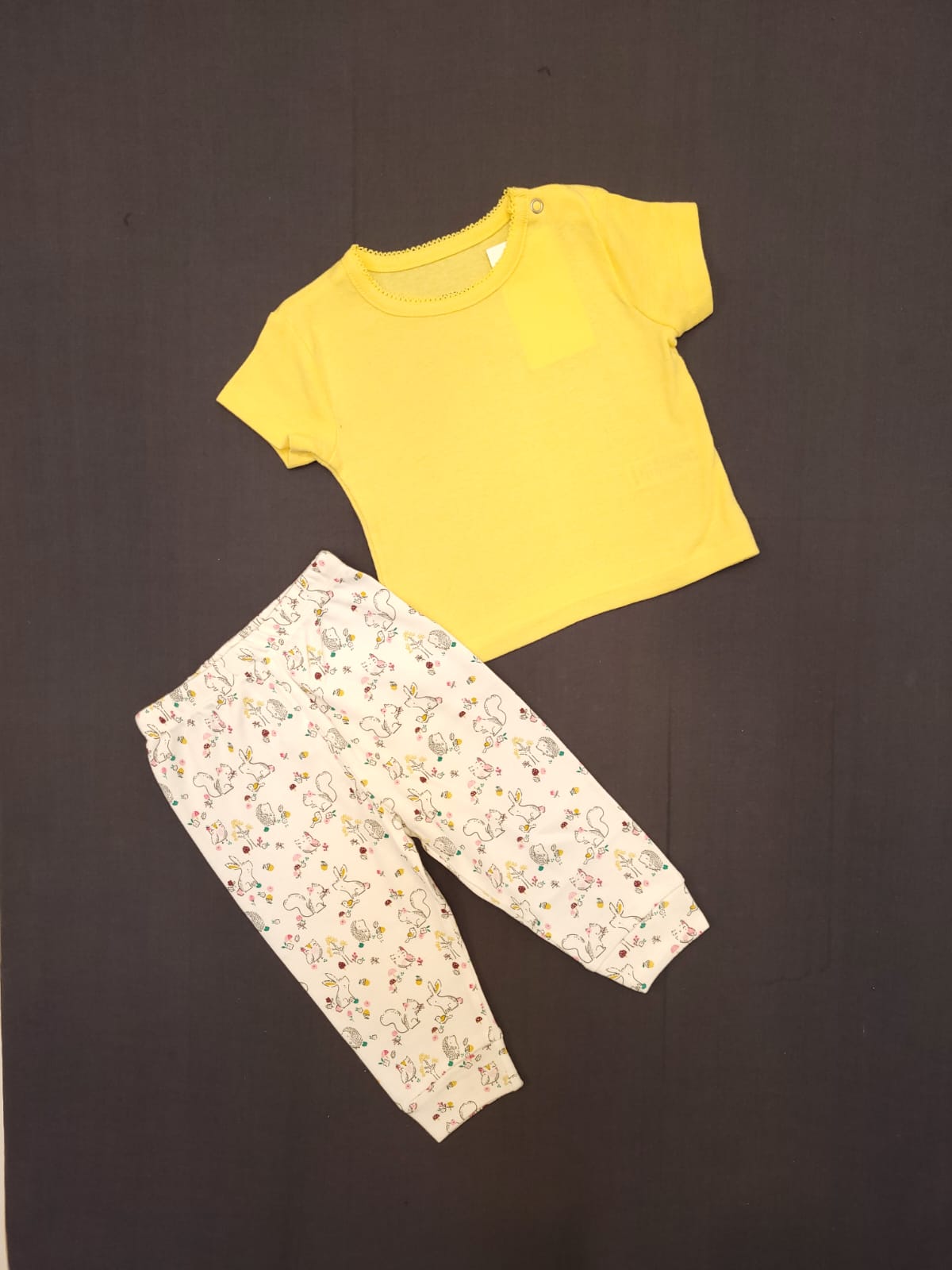 Yellow & White - Baby Suits