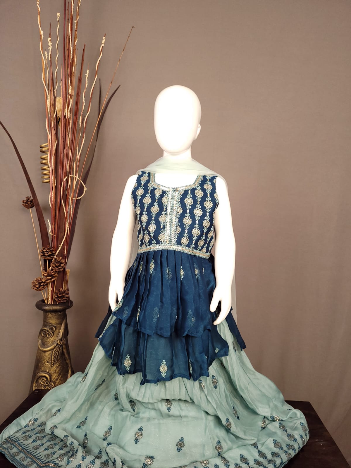Moreach - Girls Readymade Lehenga Choli