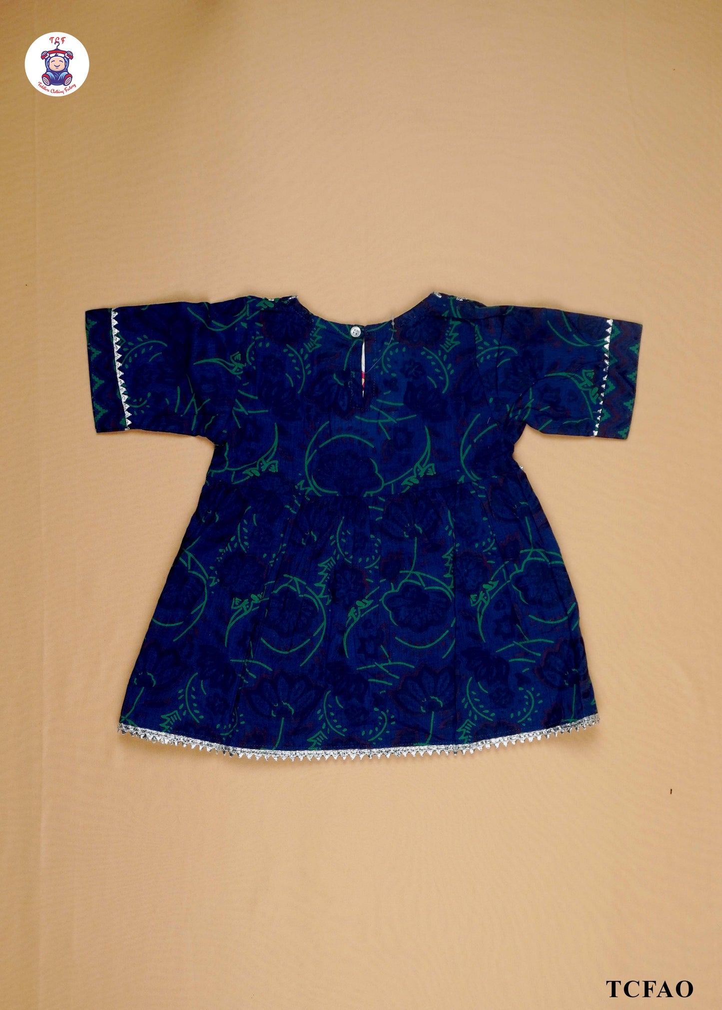 Blue - Girls Readymade Sharara Kurti