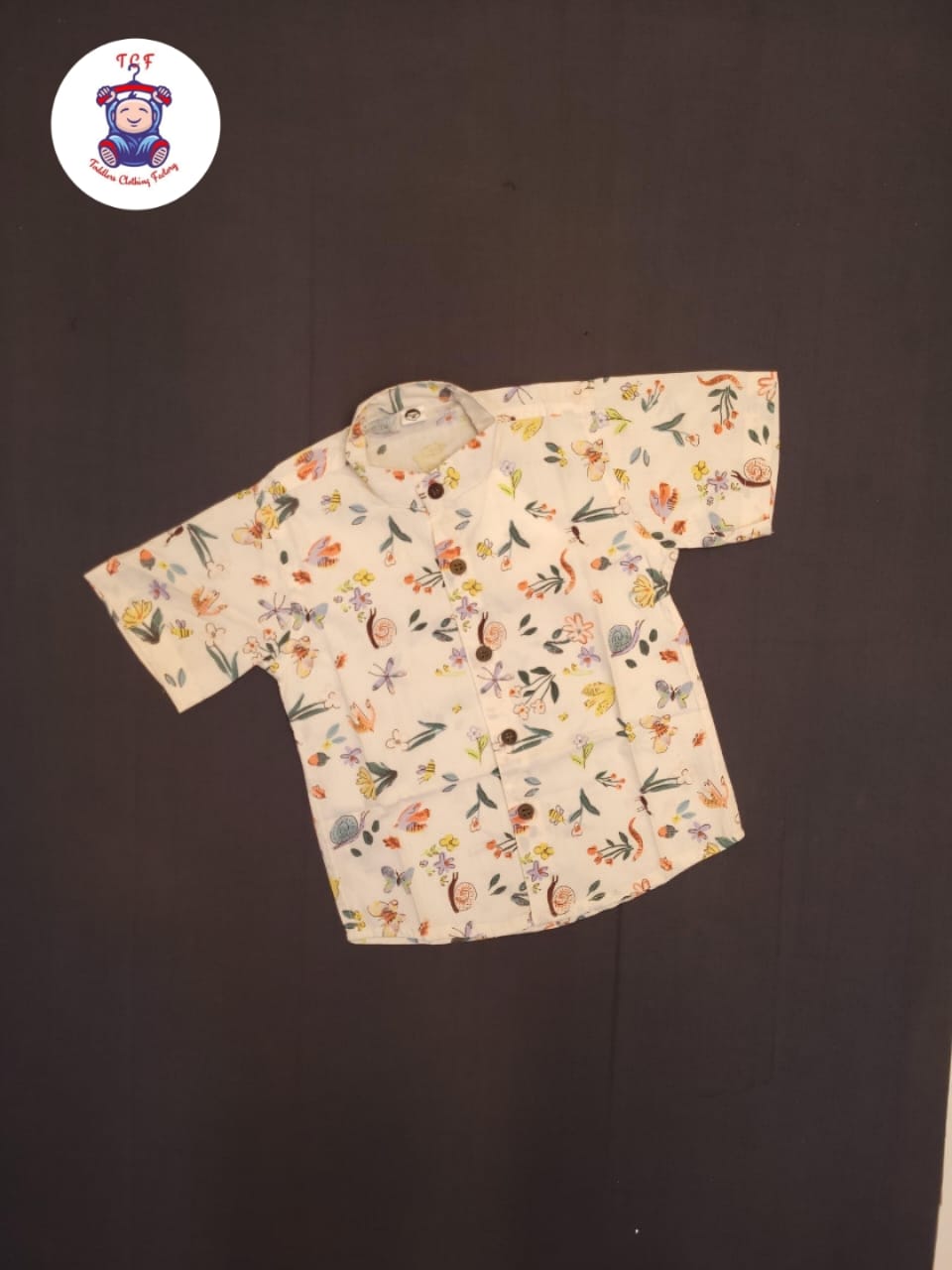 White Flower - Boys Readymade Ikat Shirts