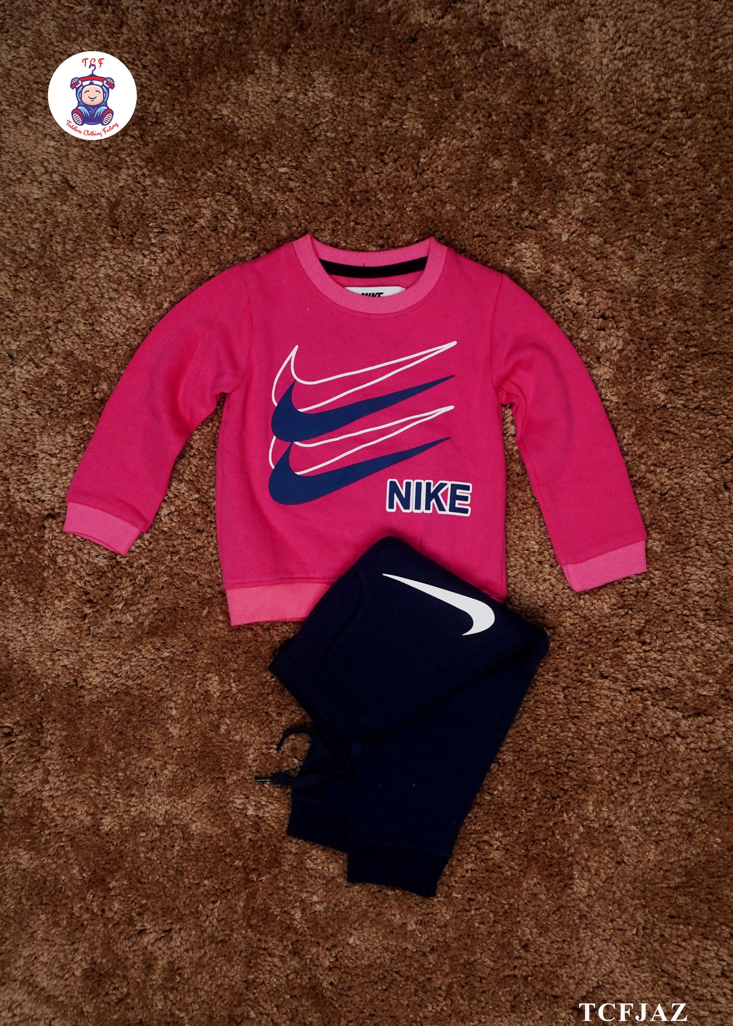 Pink - Boys Nike Jogger set