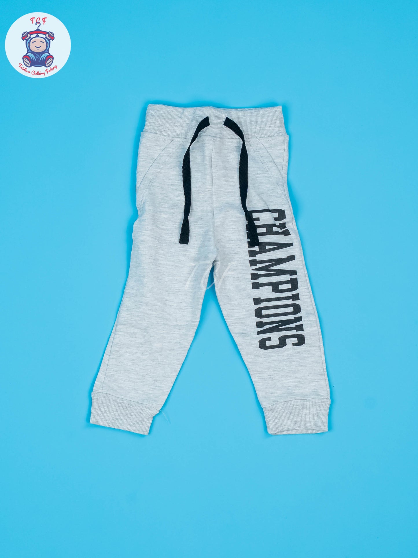 Grey & Light Grey - Baby Champion Joggers set