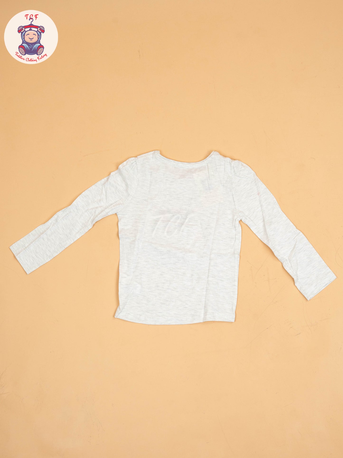 Grey & Pink - Girls Fullsleeves Tshirt