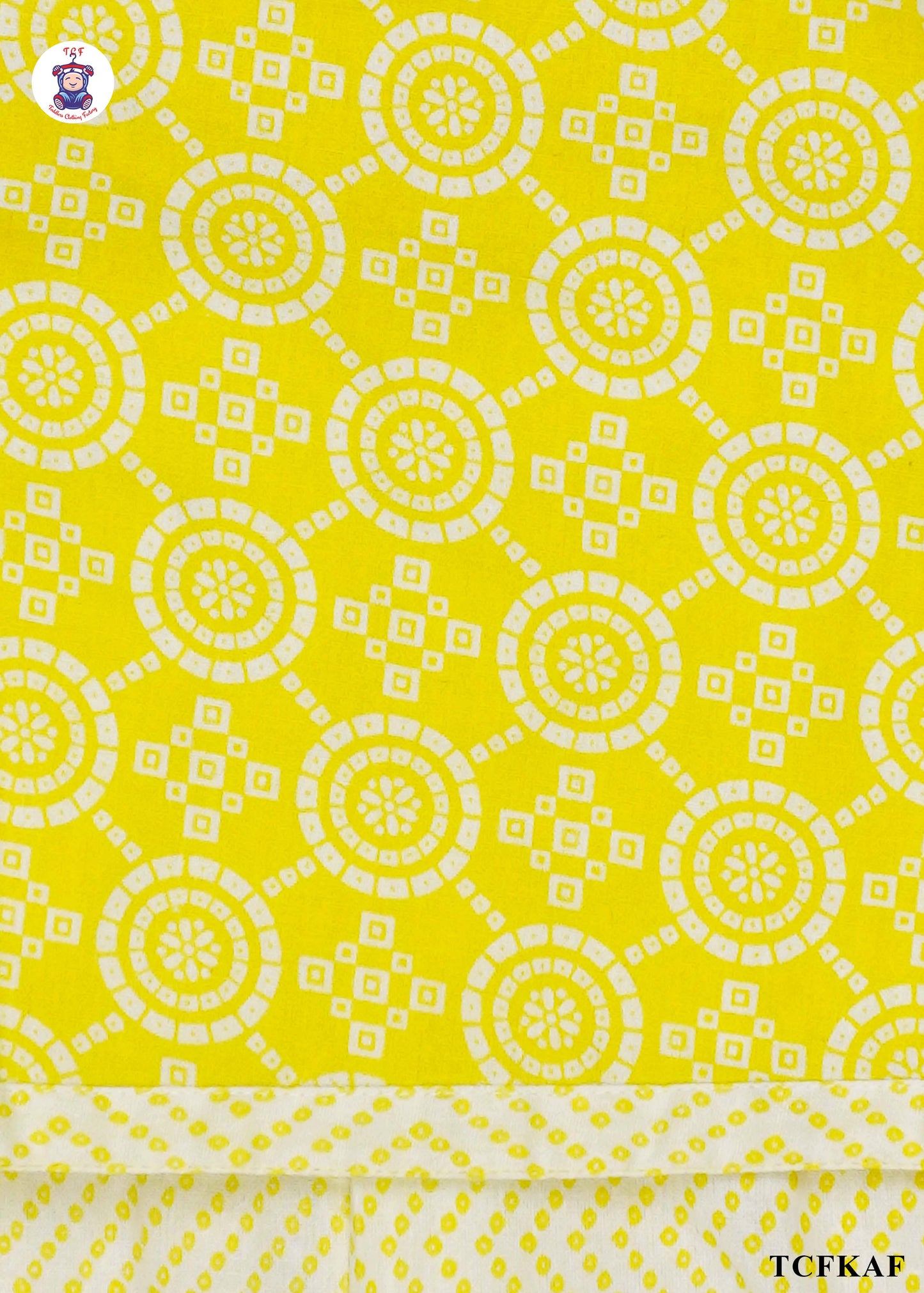 Lime - Printed Kurti Set