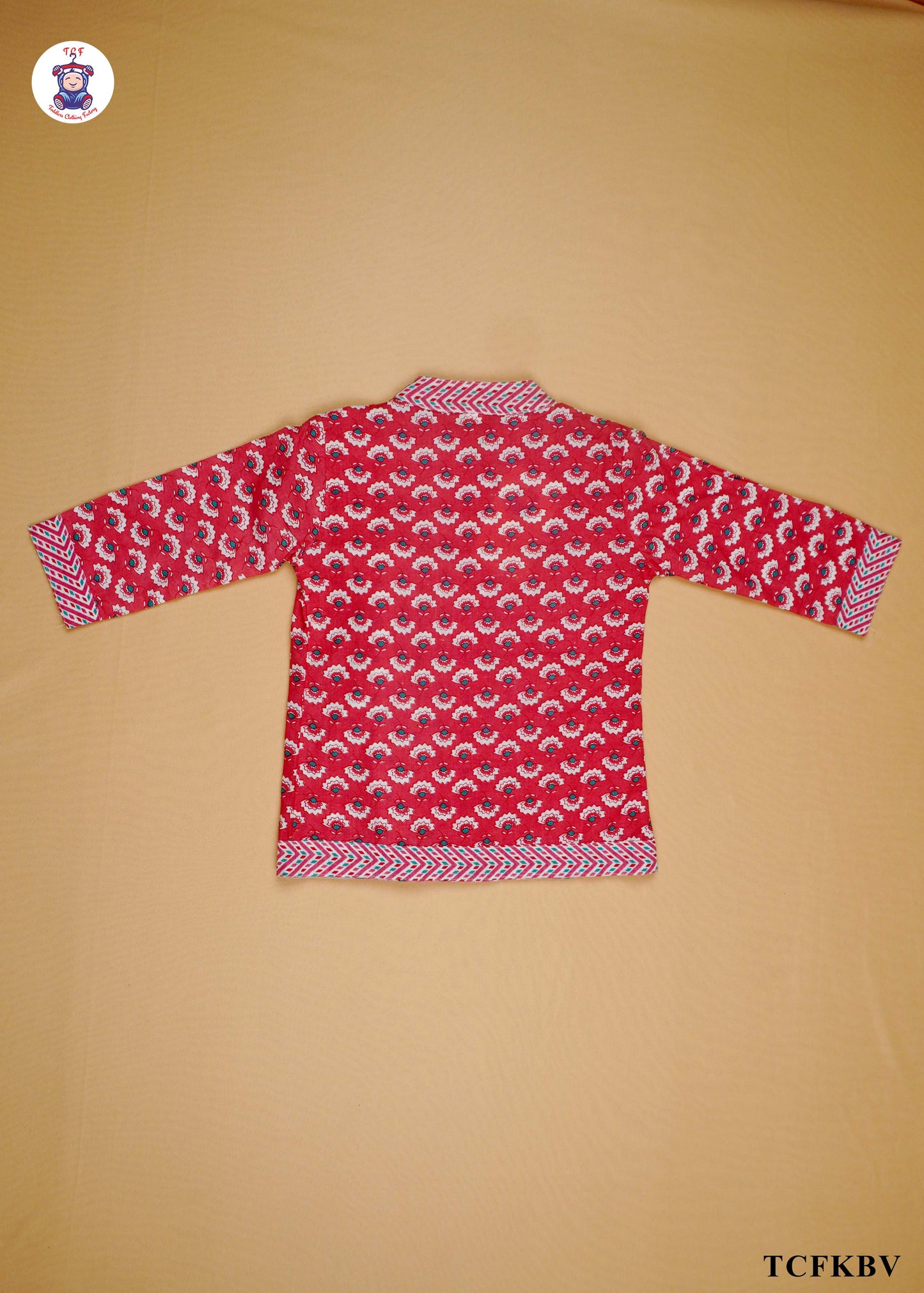 Pink Sherbet - Printed Kurti Dhoti Set