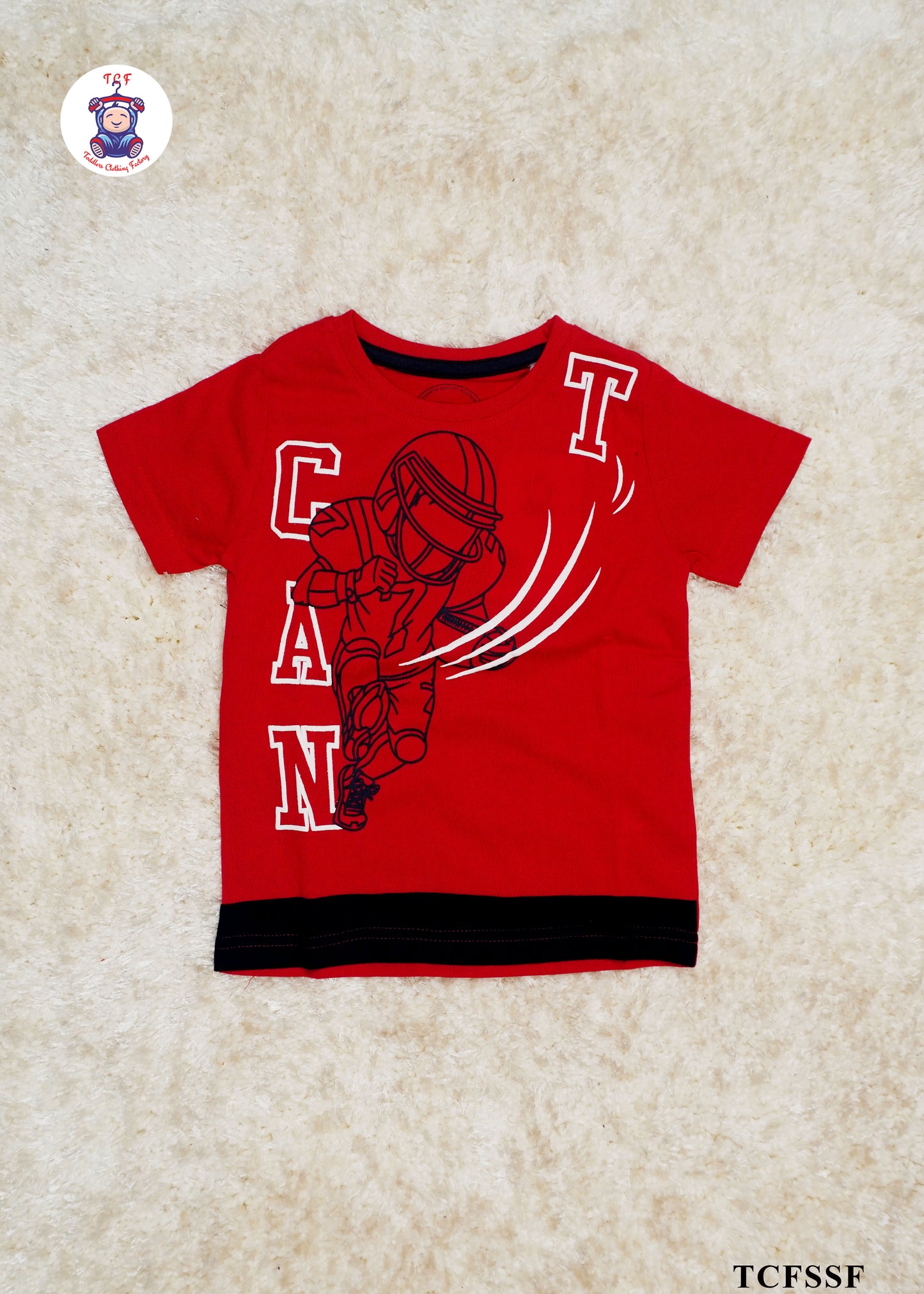 Red - Boys Tees Can't