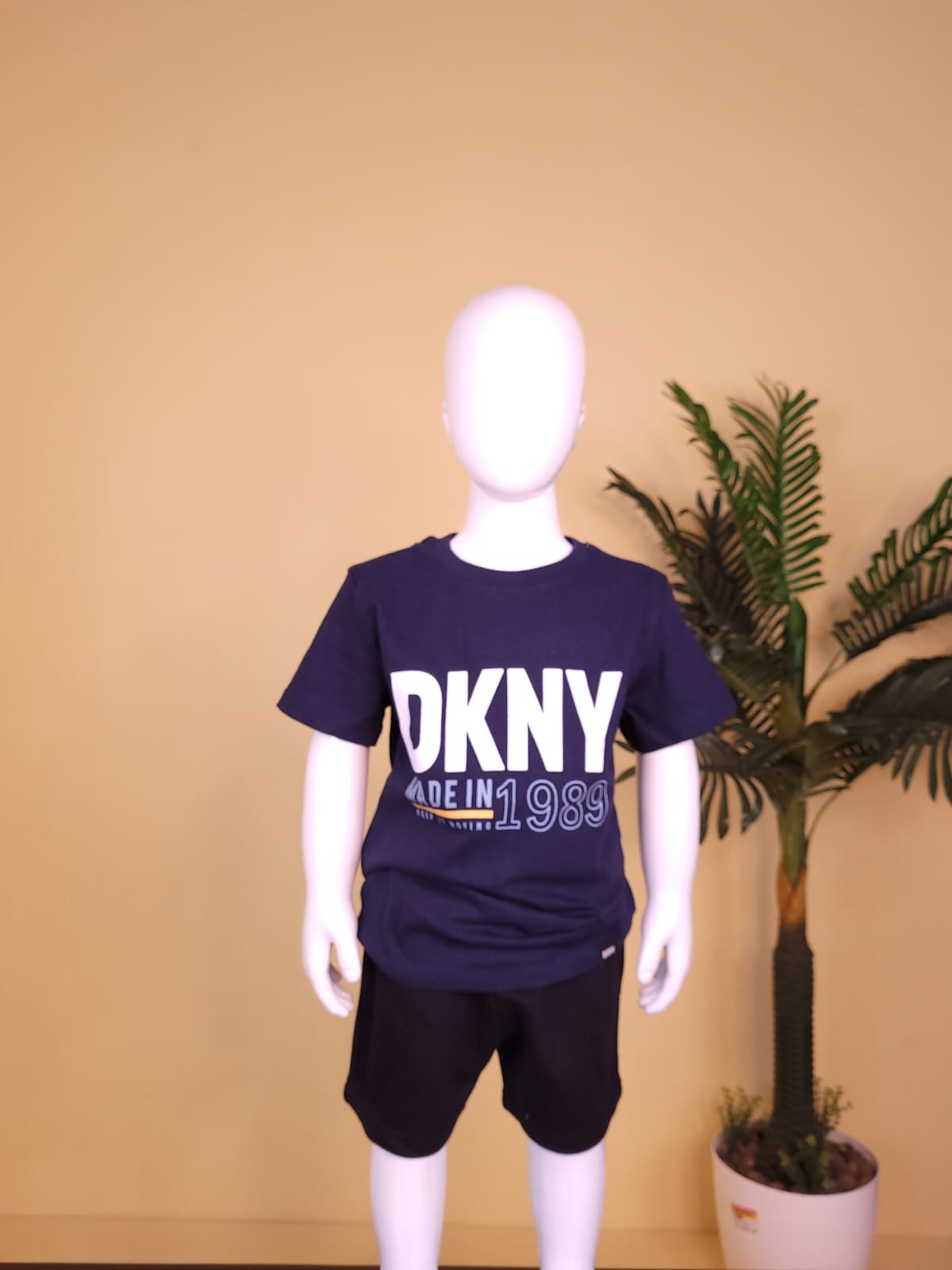 Navy Blur - Boys Tees DKNY