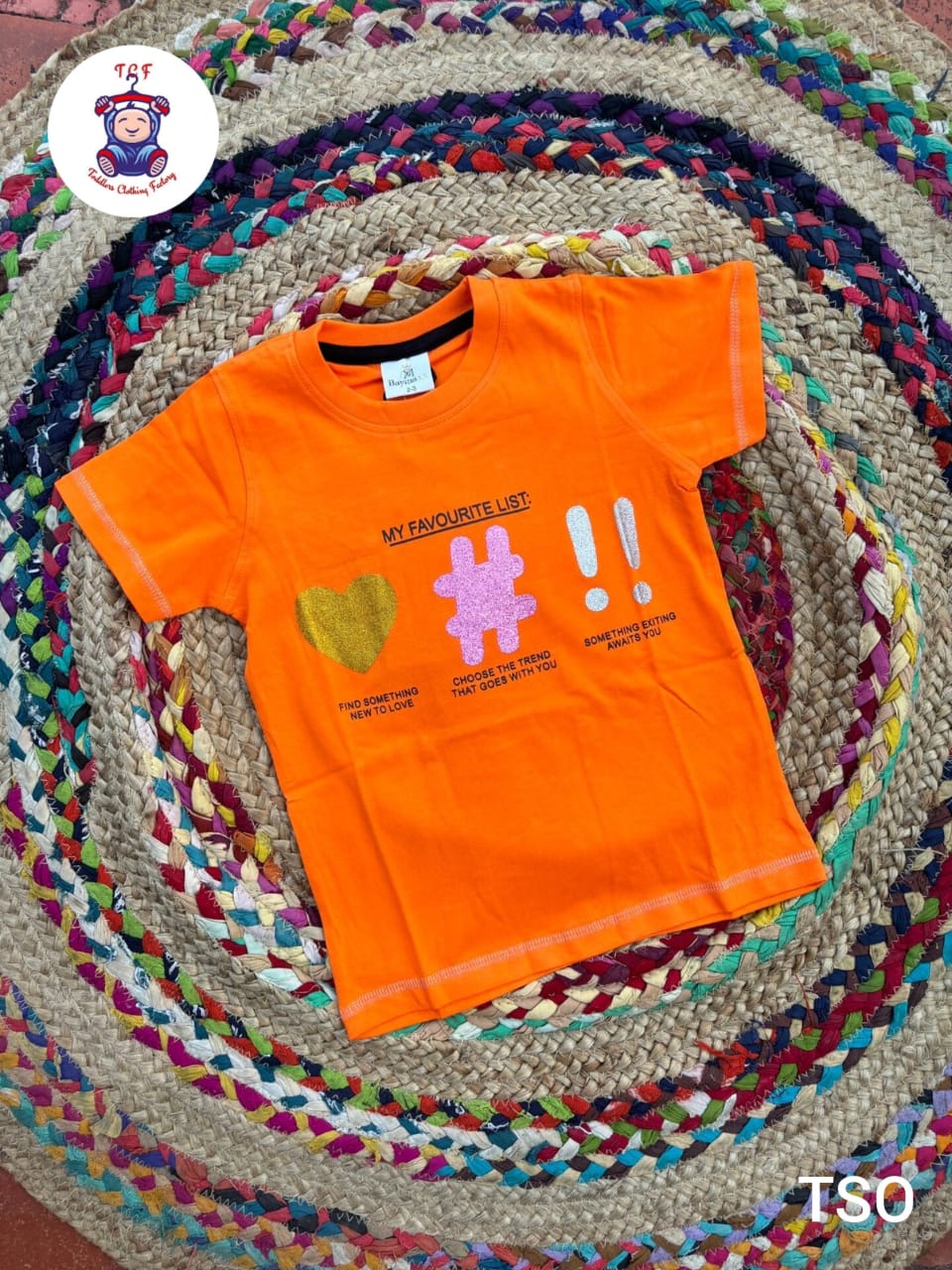 Orange - Boys Readymade T-Shirts