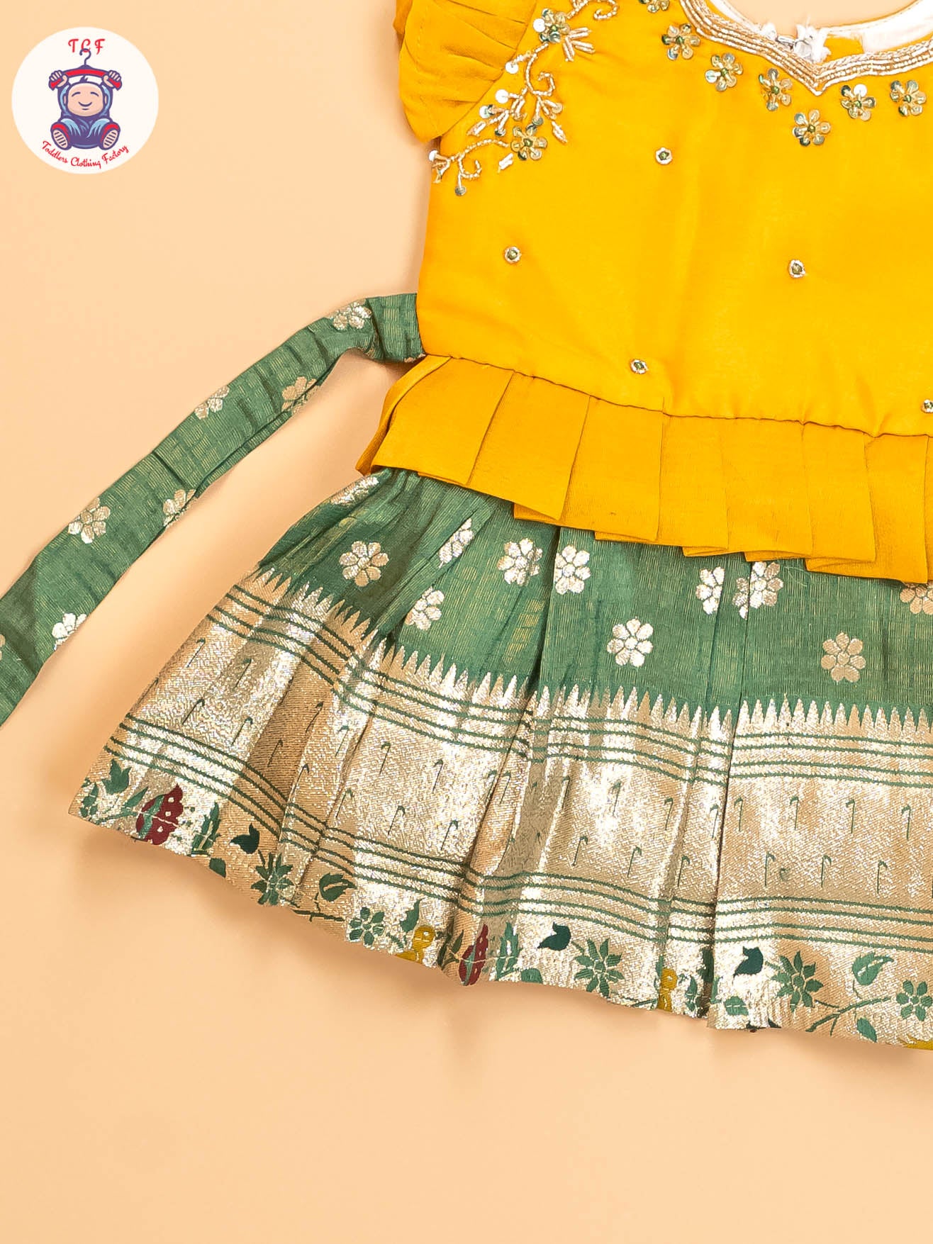 Mustard & Green - Kids Readymade Frocks
