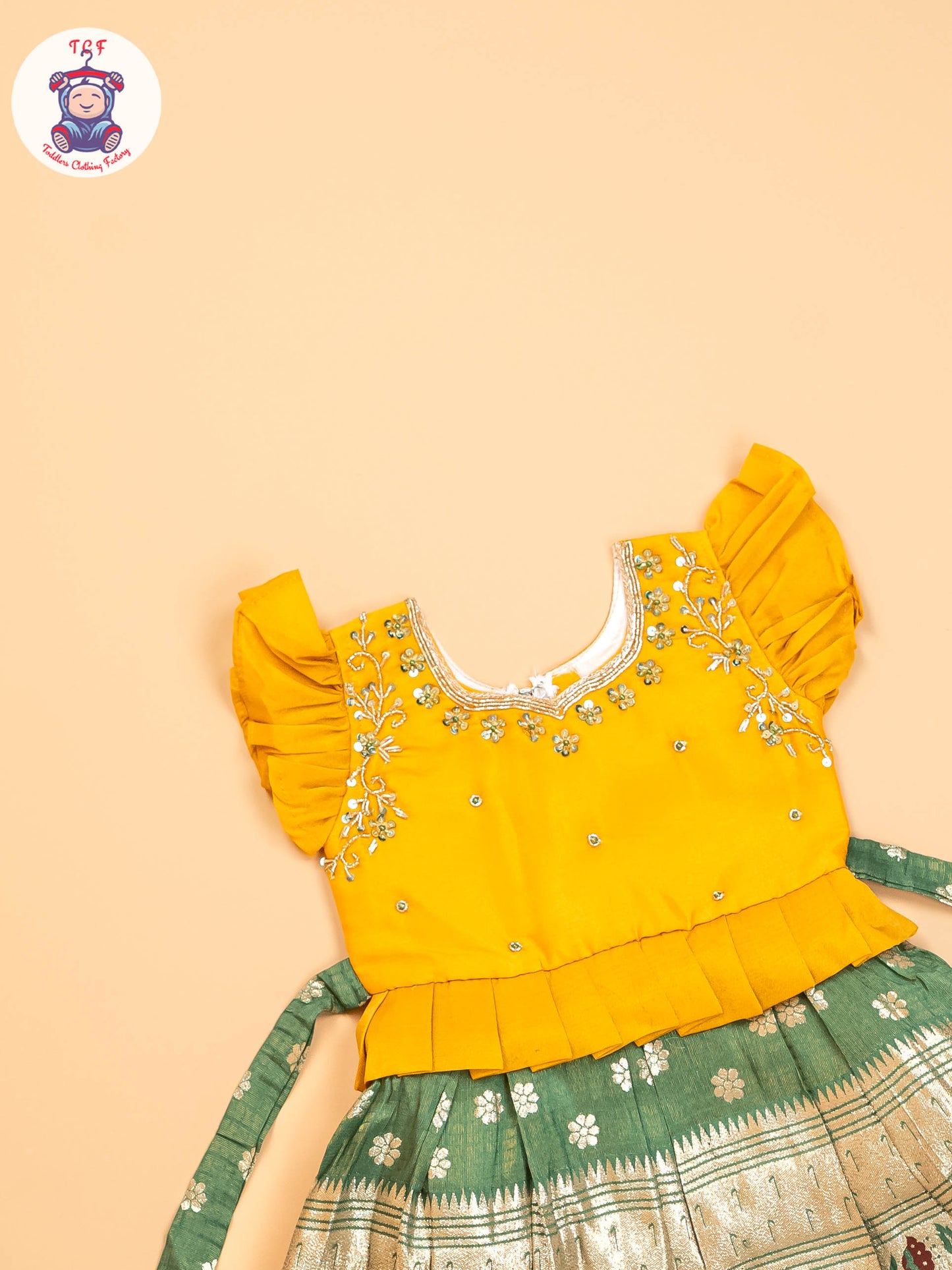 Mustard & Green - Kids Readymade Frocks