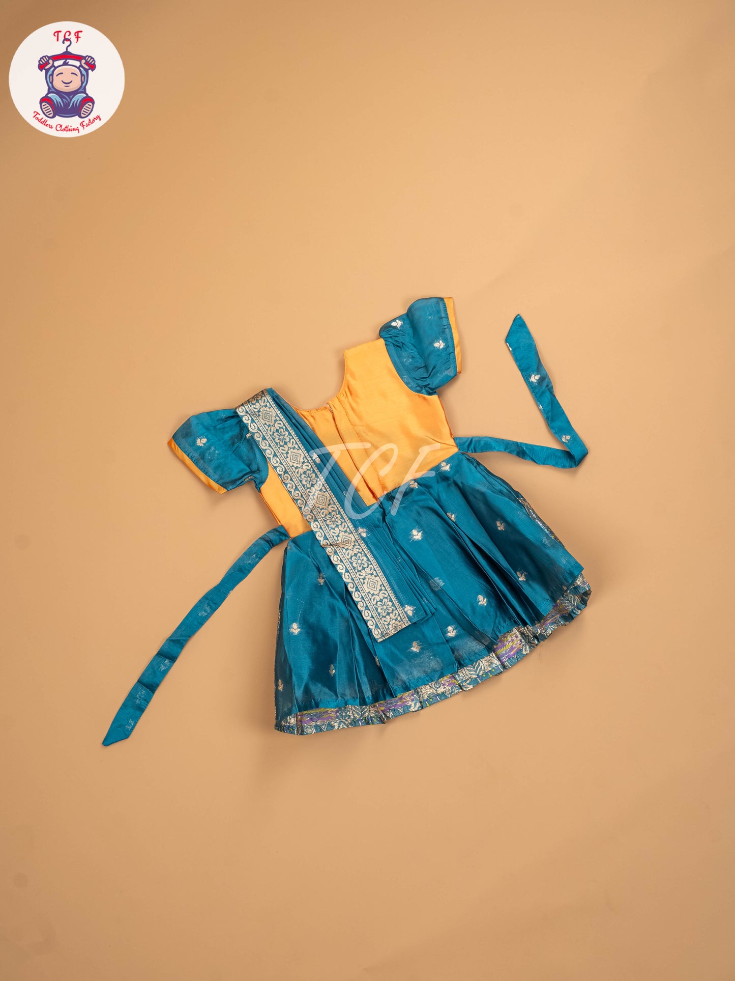 Mustard & Blue - Kids Readymade Frocks