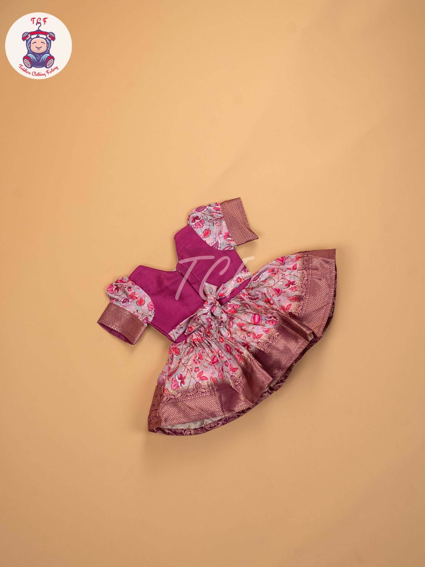 Lavender & Pink - Kids Readymade Frocks
