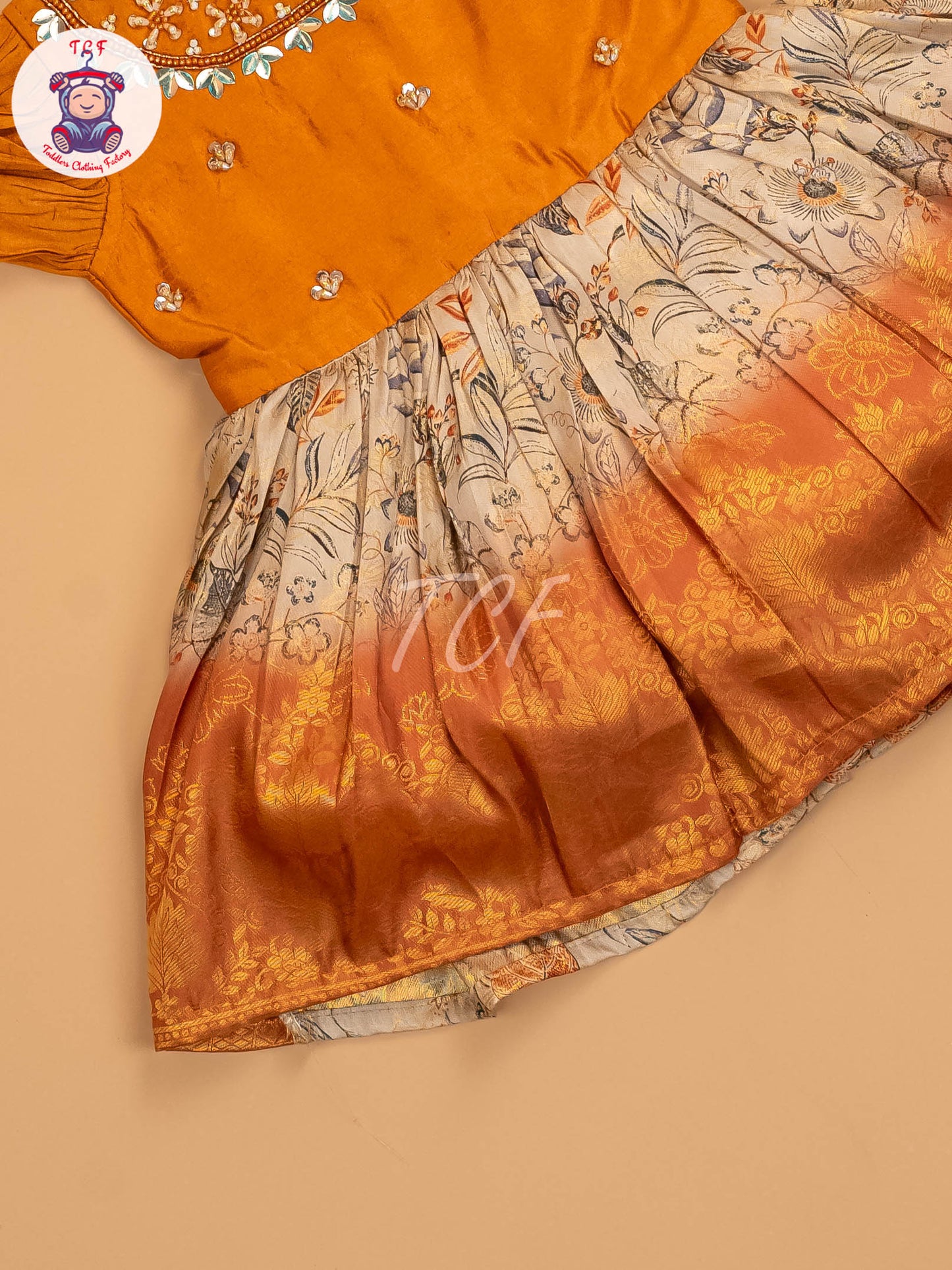 Mustard & Gold - Kids Readymade Frocks