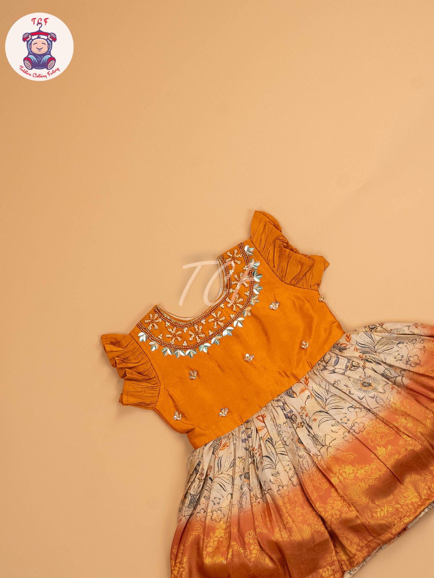 Mustard & Gold - Kids Readymade Frocks
