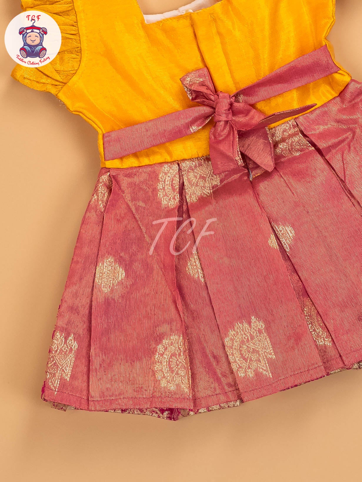 Mustard & Pink - Kids Readymade Frocks