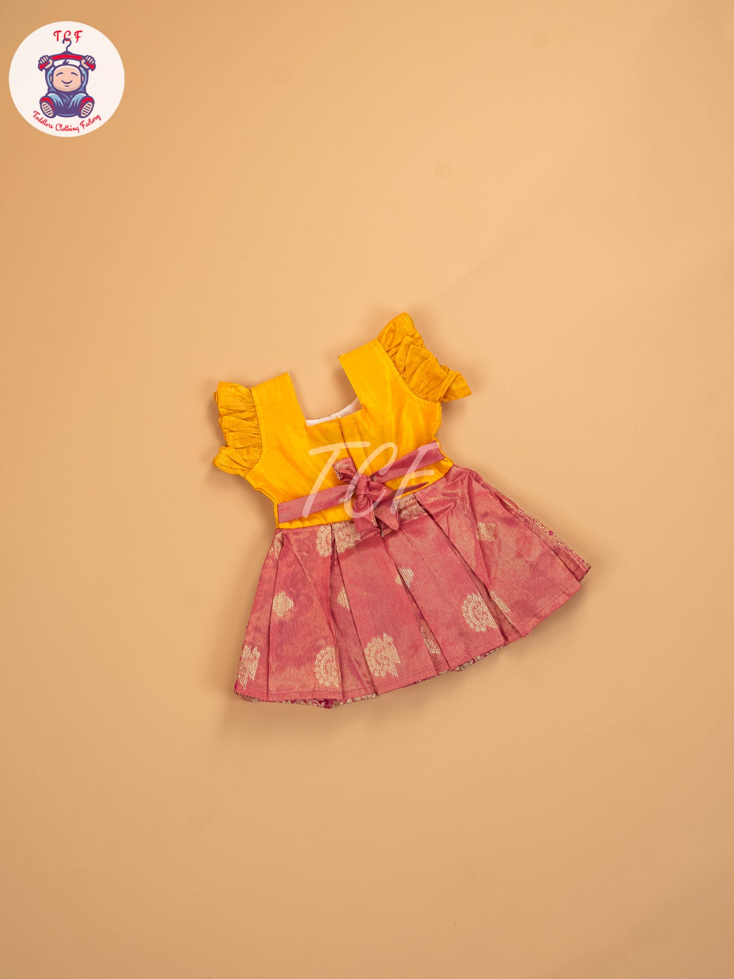 Mustard & Pink - Kids Readymade Frocks