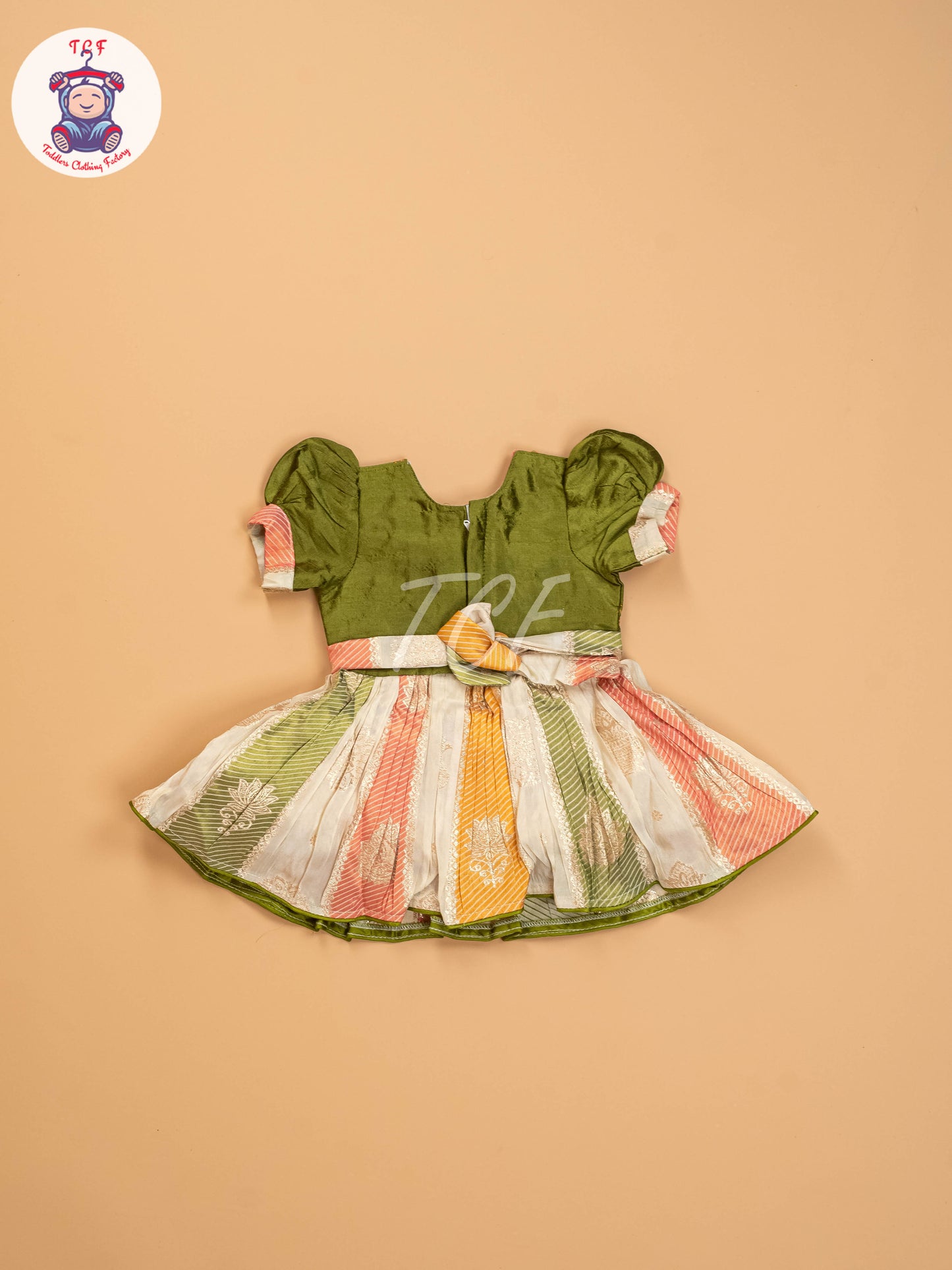Green - Kids Readymade Frocks