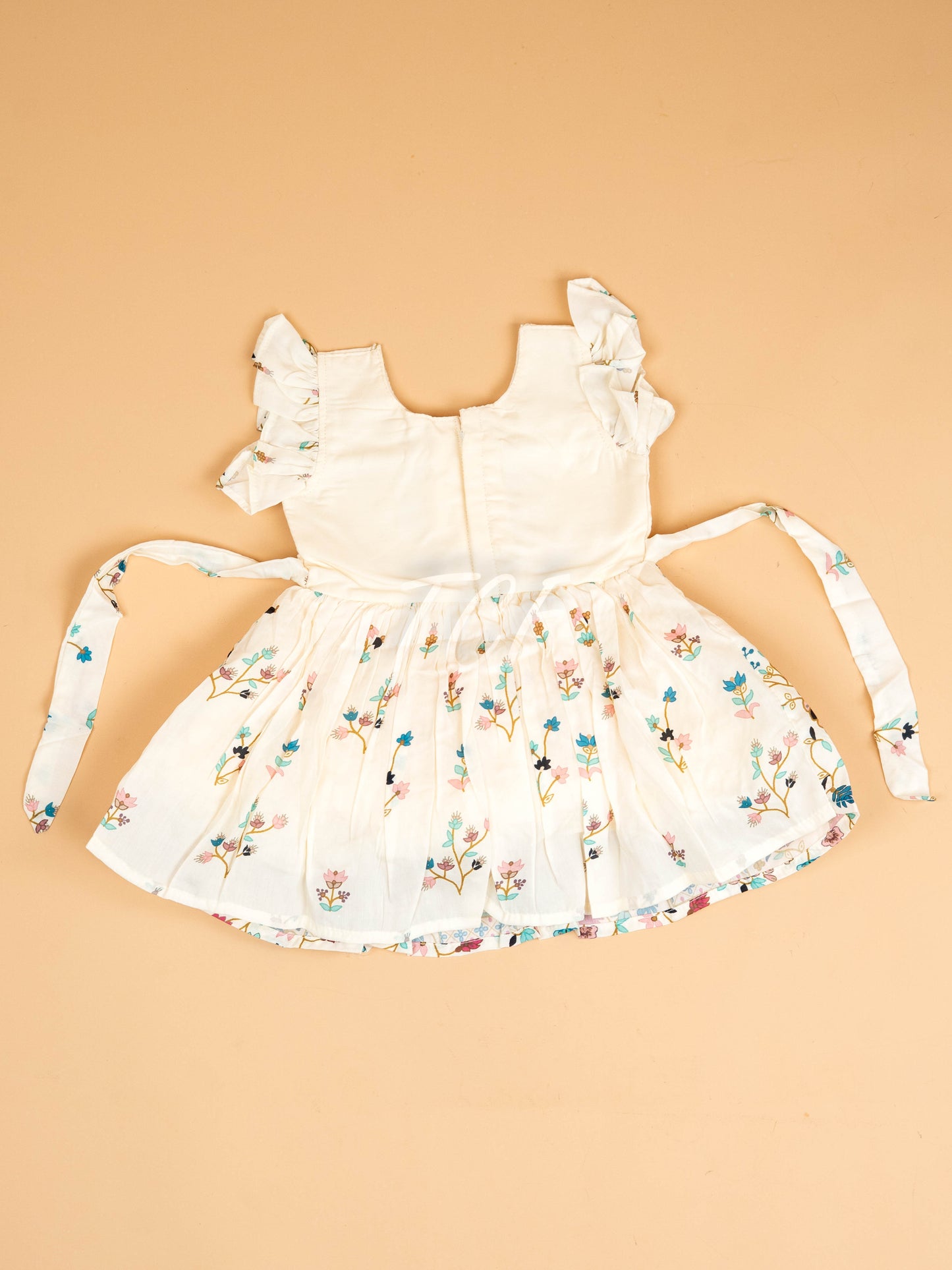 White - Kids Readymade Frocks
