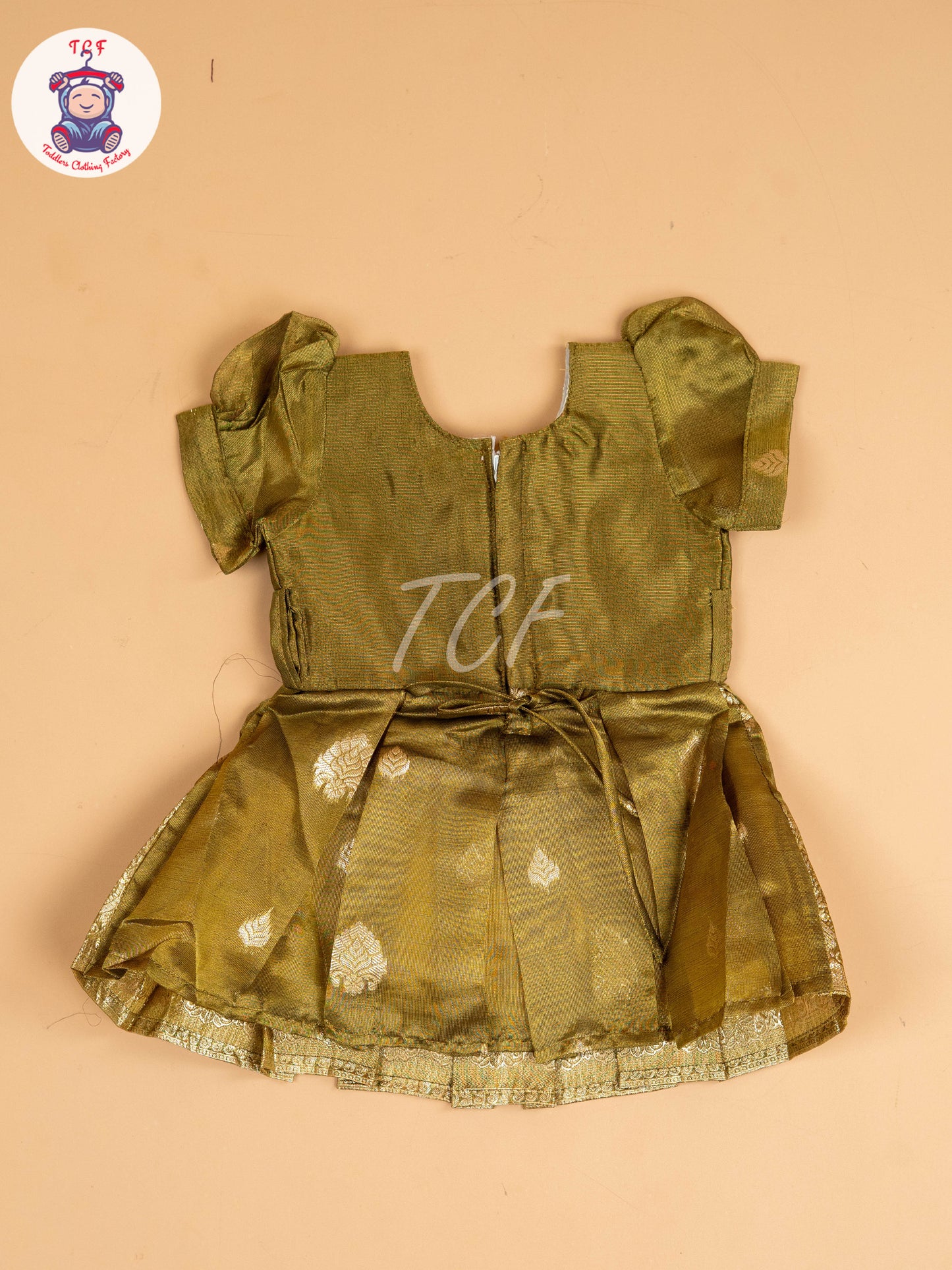 Pastel Green - Kids Readymade Frocks