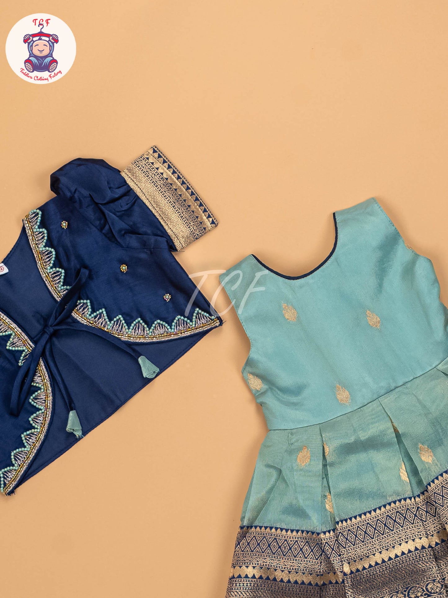 Blue - Kids Readymade Frocks