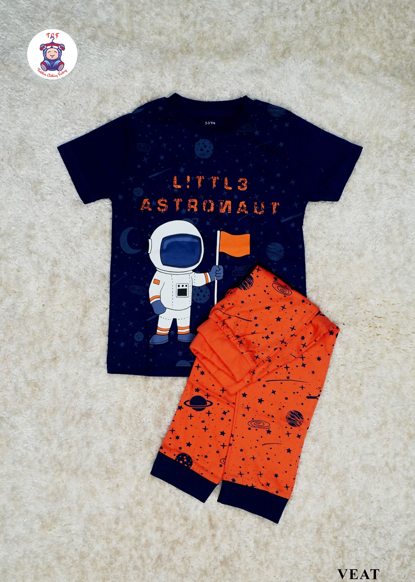 Blue & Orange - Boys Night Wear