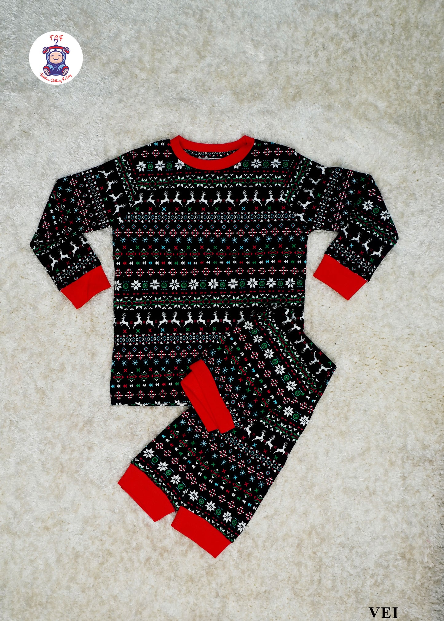 Black & Red - Boys Night Wear