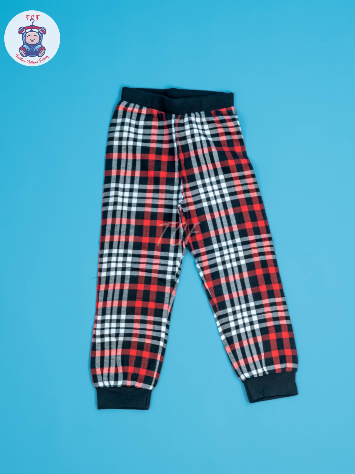 Grey & Red Boys Night Wear