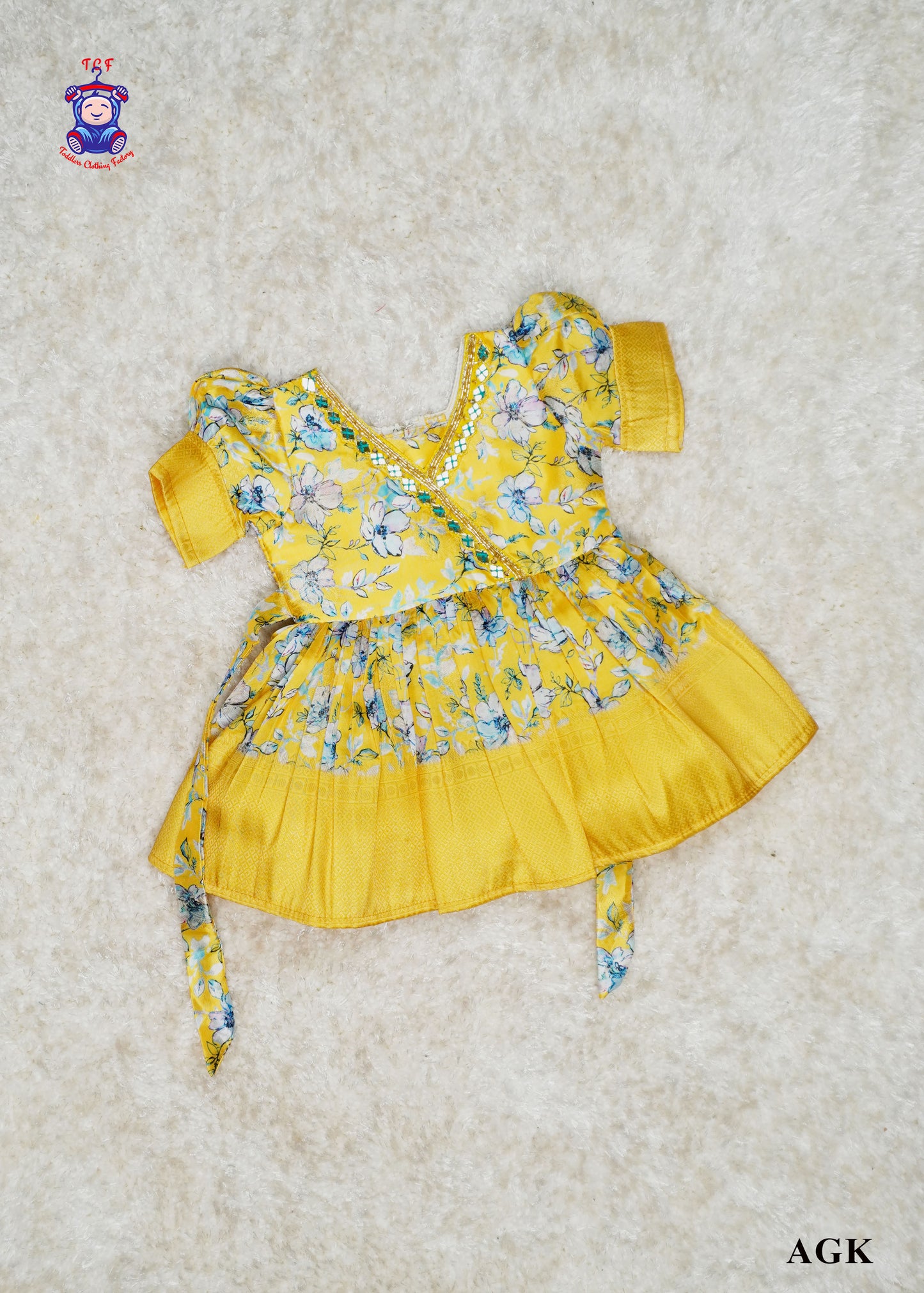 Yellow - Girls Readymade Frocks
