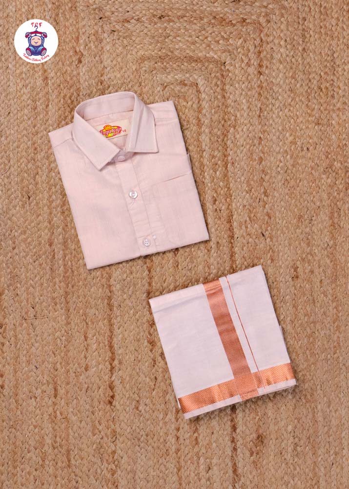 Copper - Boys Readymade Dhotis & Shirts