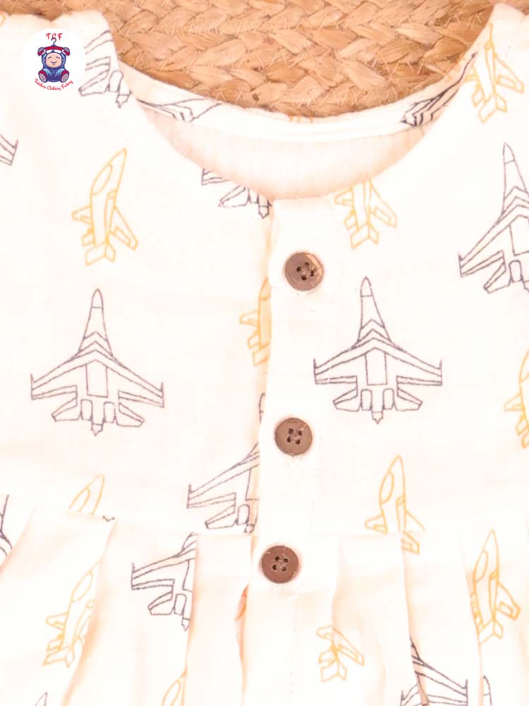 Rocket - Girls Readymade Muslin Frocks