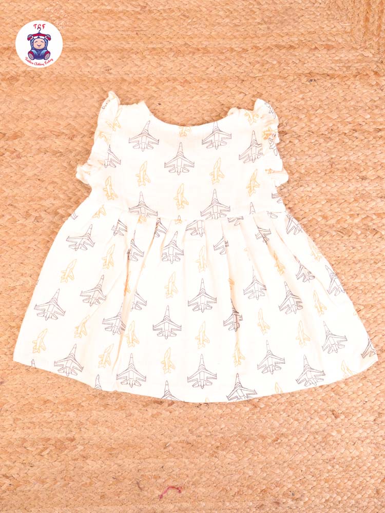 Rocket - Girls Readymade Muslin Frocks