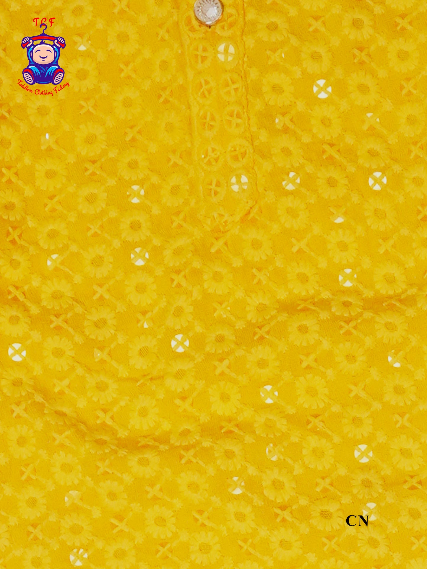 Yellow - Boys Chikankari Kurta Sets