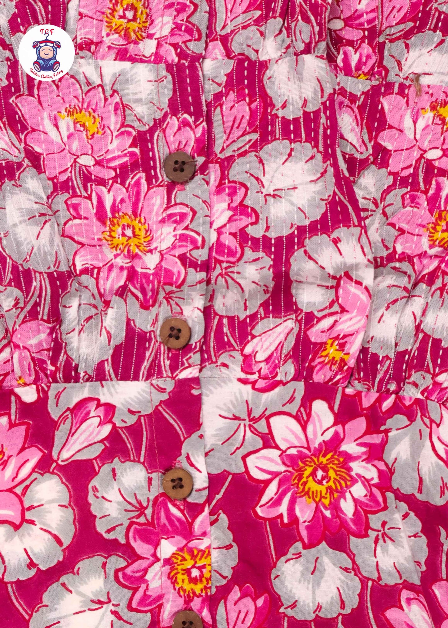 Magenta - Girls Readymade Jaipuri Frocks