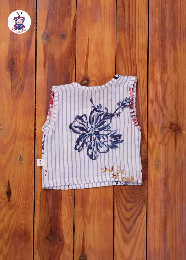 Stripe - Unisex Muslin Jabla