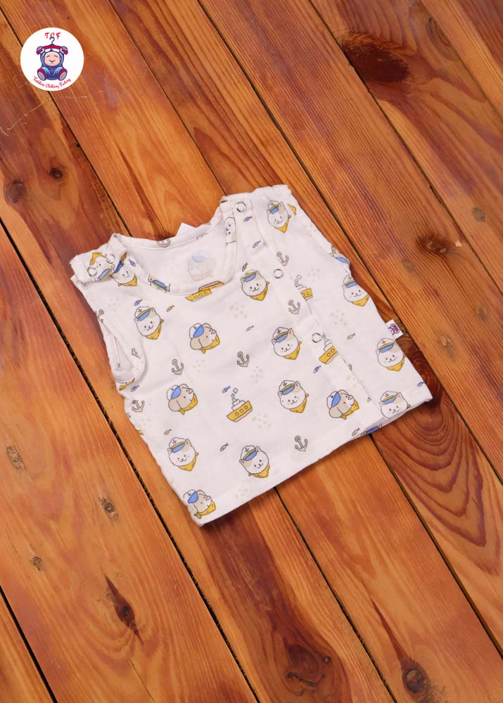 Cream Kitty - Unisex Muslin Jabla