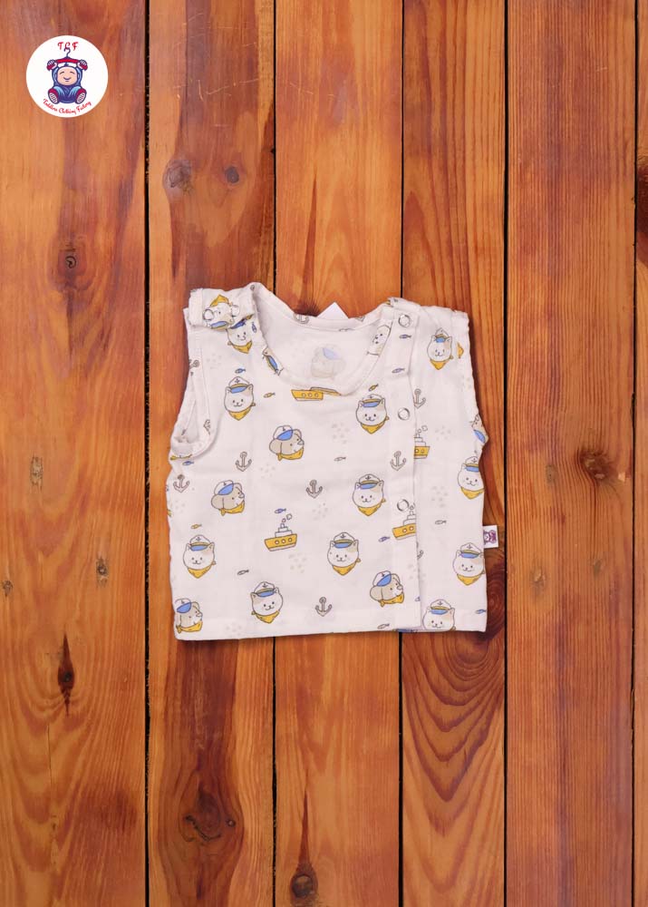Cream Kitty - Unisex Muslin Jabla
