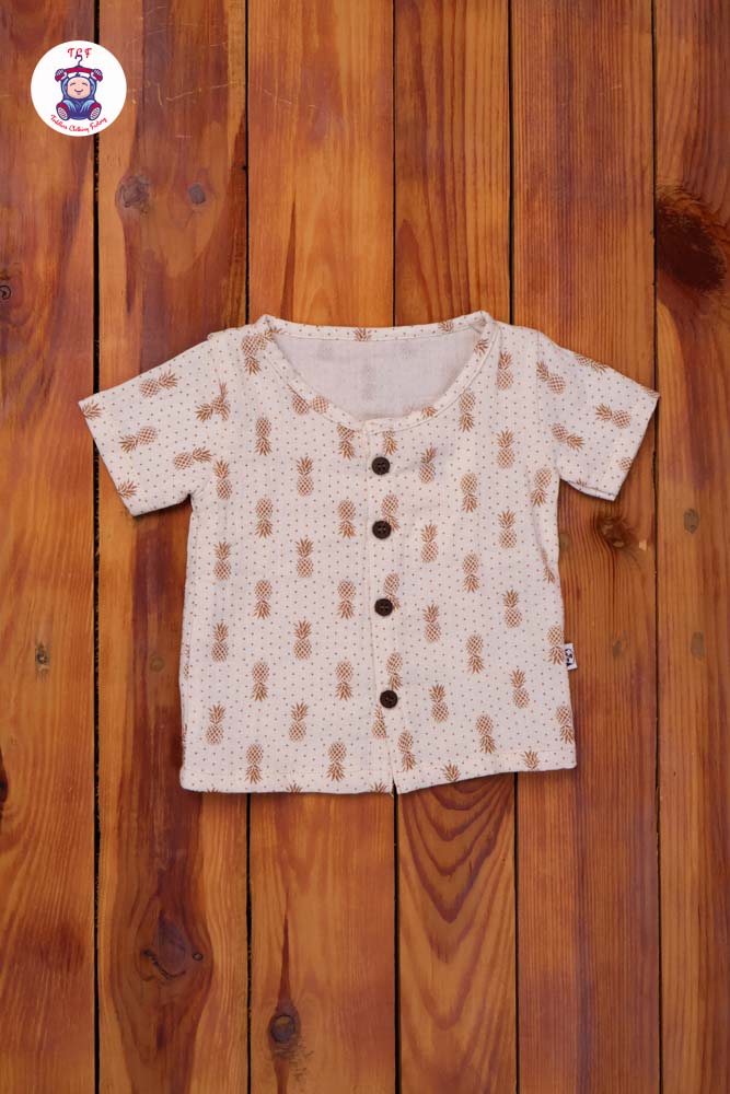 Pineapple - Unisex Muslin Pyjama Sets