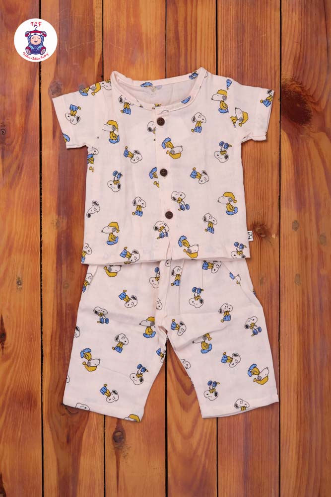 Scobby - Unisex Muslin Pyjama Sets