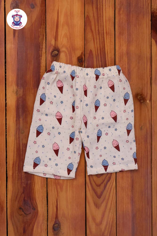 Ice Cream - Unisex Muslin Pyjama Sets