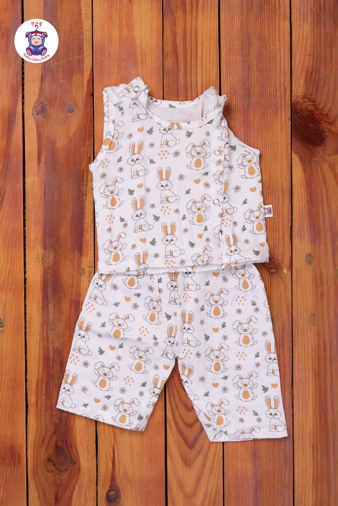 Bunny - Unisex Muslin Pyjama Sets