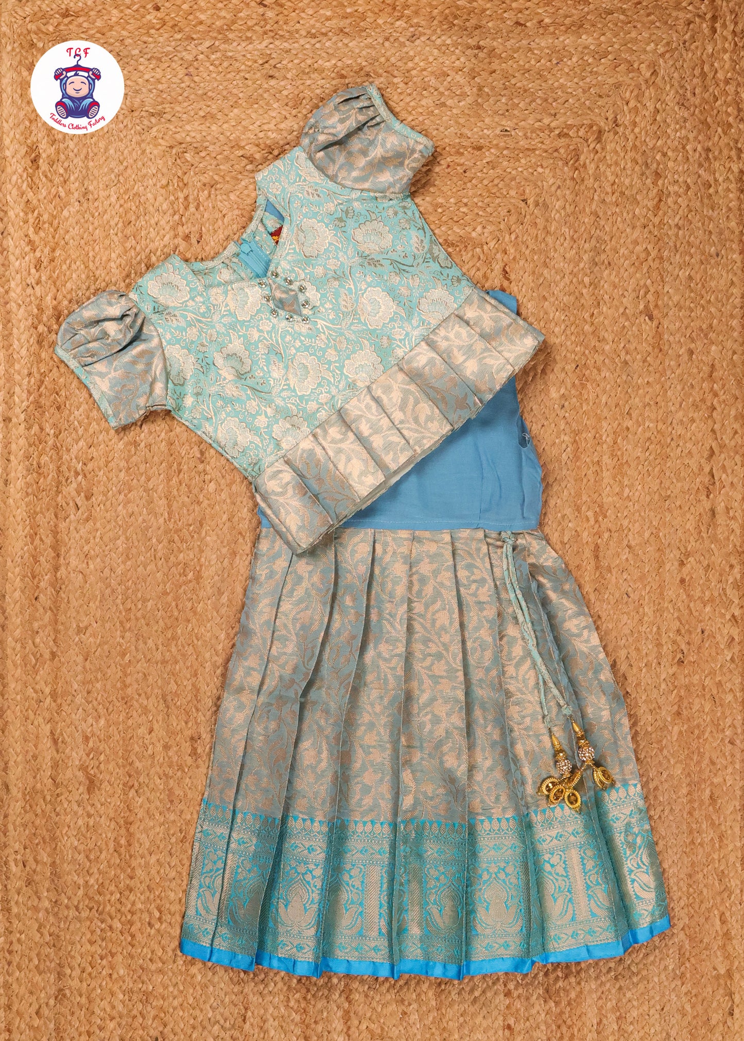 Sky Blue - Pavadai Sattai