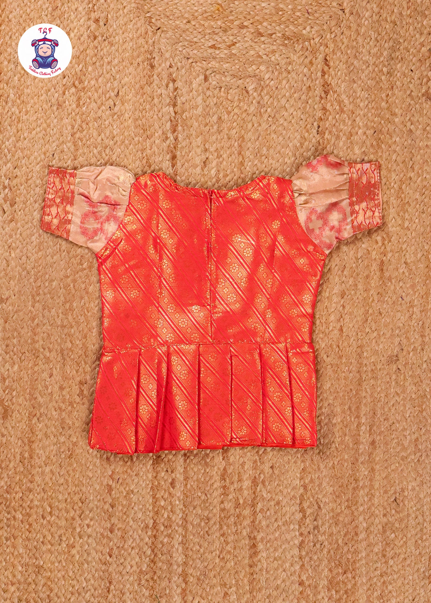Red & Gold - Pavadai Sattai