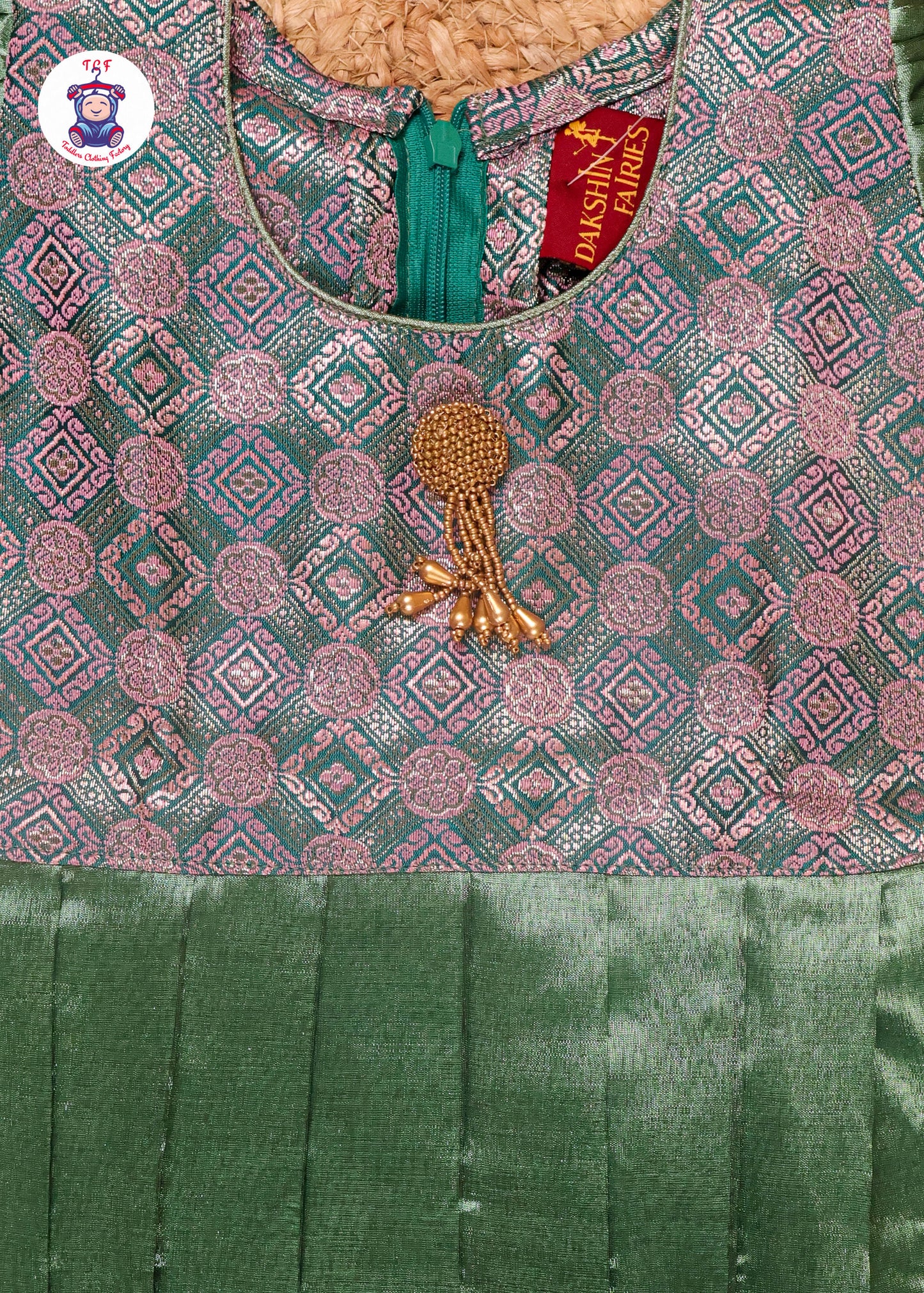 Pastel Green - Pavadai Sattai