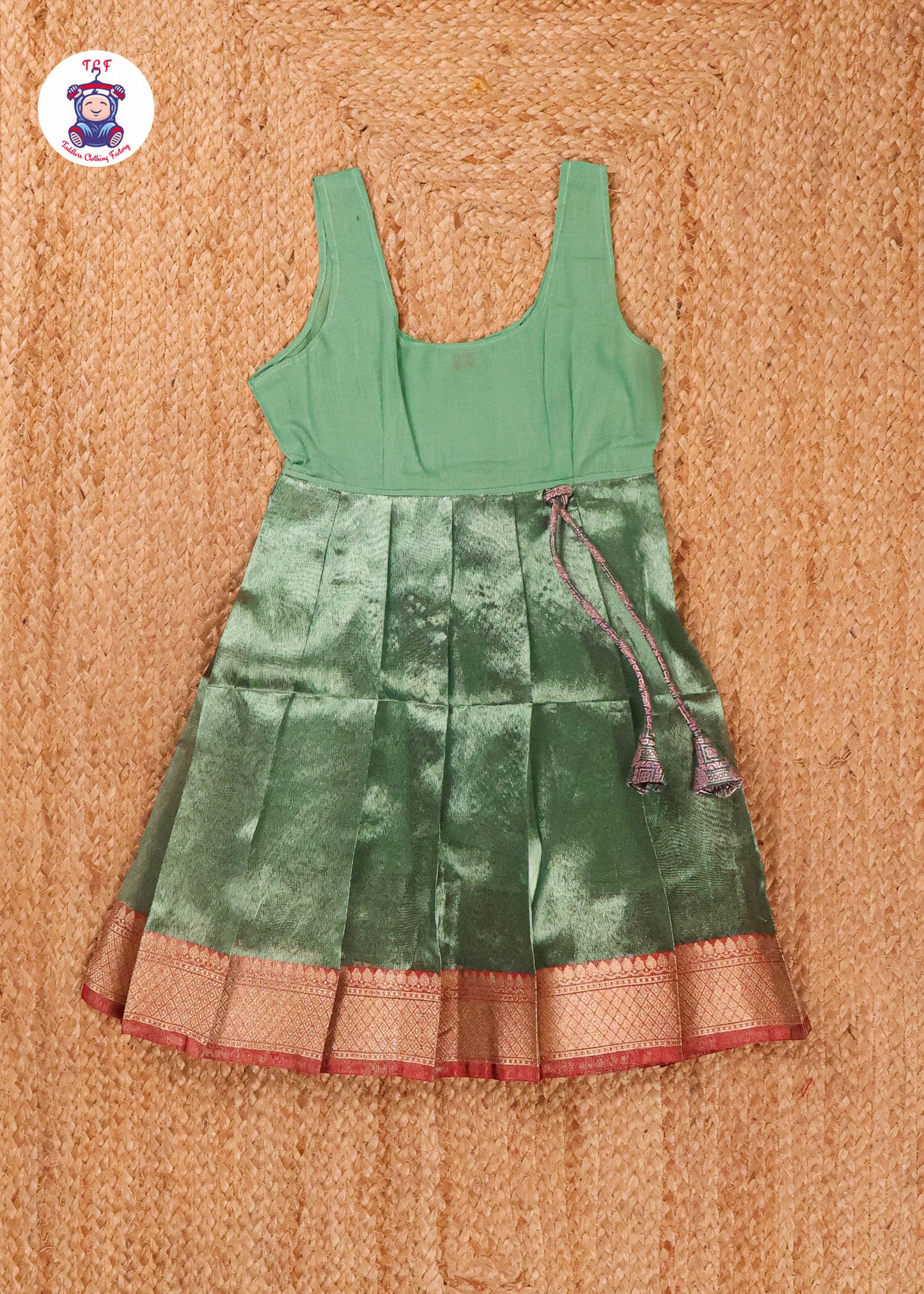 Pastel Green - Pavadai Sattai