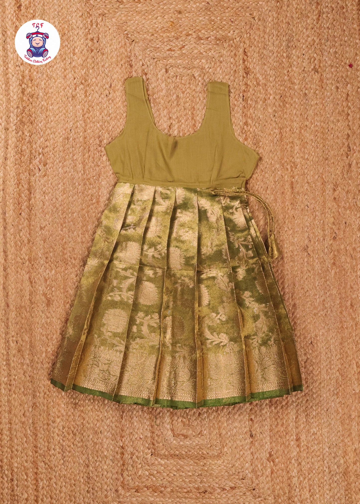 Green & Gold - Pavadai Sattai
